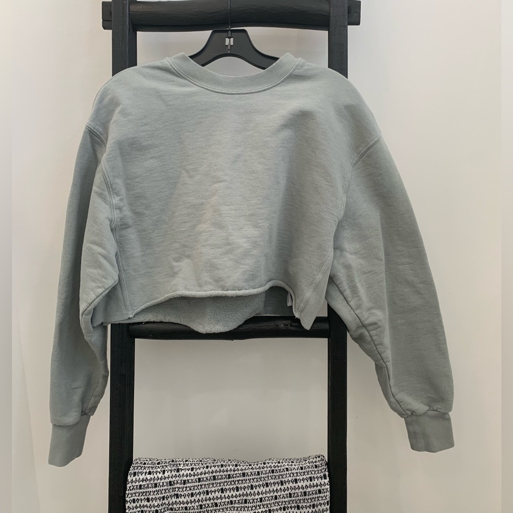 Good American GOOD SWEAT cropped sweatshirt Size S